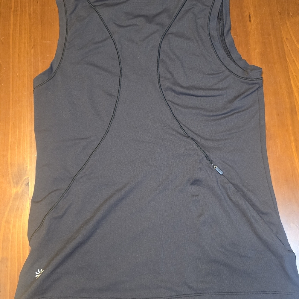 ATHLETA Black Sunchaser UPF Athletic Breathable Sleeveless Tank - Picture 7 of 7